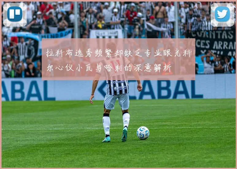 拉科布选秀频繁却缺乏专业眼光科尔心仪小瓦与哈利的深意解析